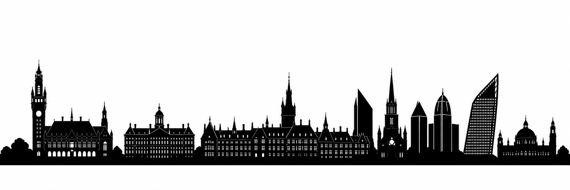 Skyline van Den Haag
